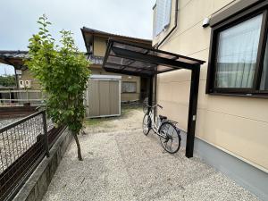 サイクルポート工事/大口町S様邸