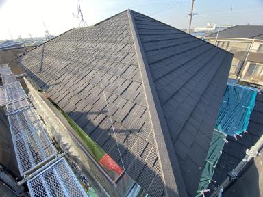 丹羽郡大口町Ｓ様邸屋根カバー工事が完了しました！
